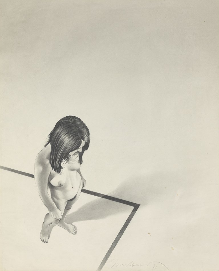 Auf diesem Bild ist das folgende Kunstwerk zu sehen: Mel Ramos. Ohne Titel. 1971.