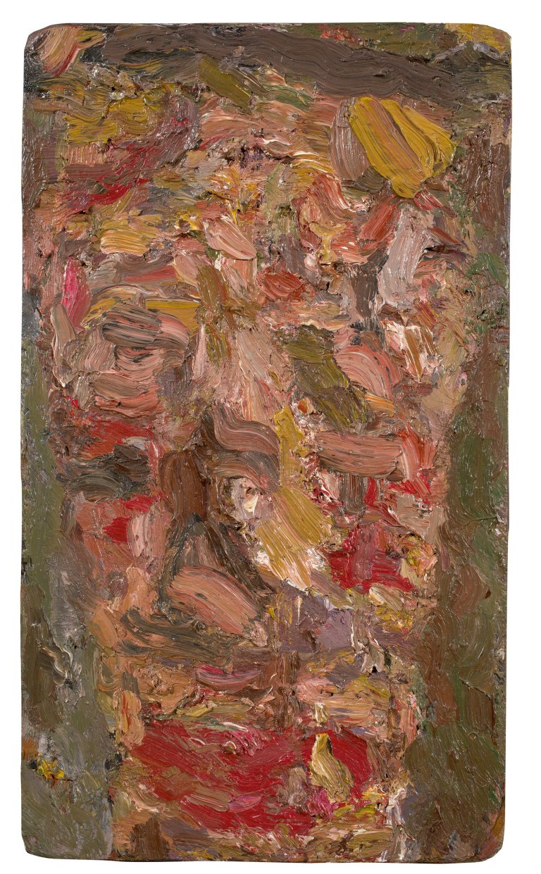 Auf diesem Bild ist das folgende Kunstwerk zu sehen:  Marwan. Kopf. 1988.