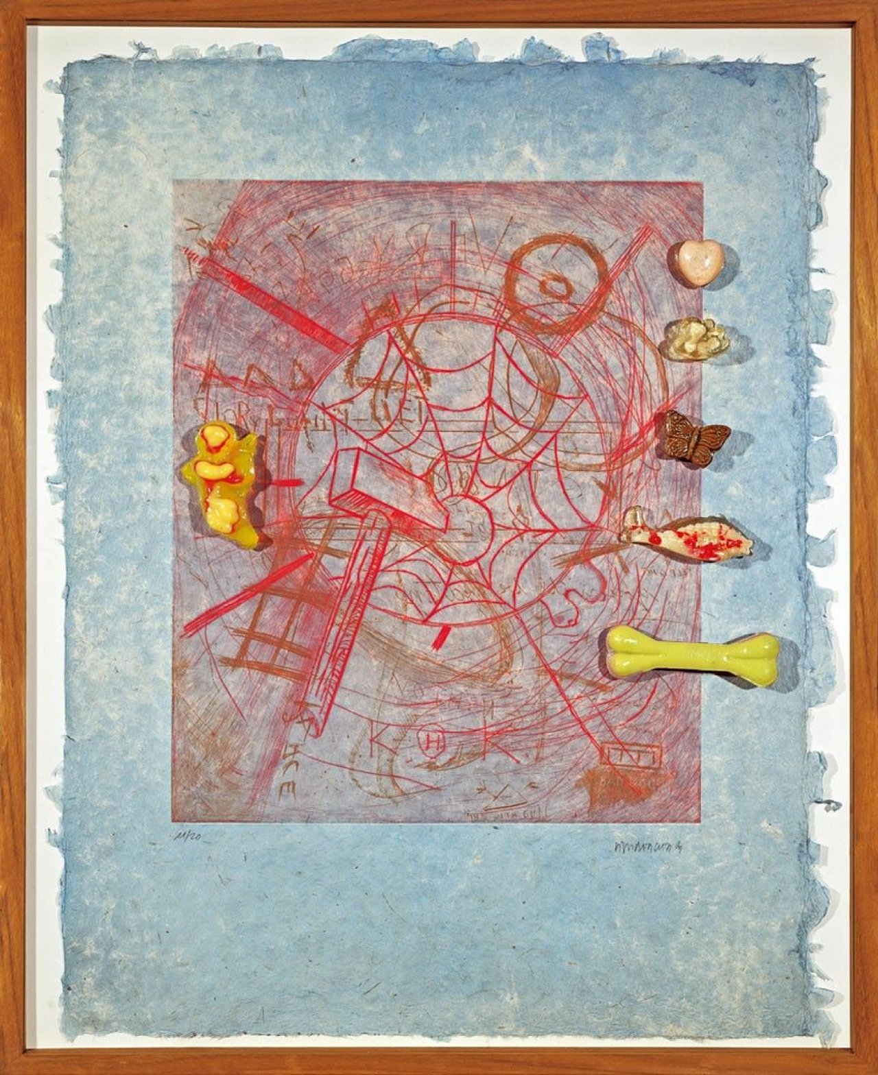 Auf diesem Bild ist das folgende Kunstwerk zu sehen: Martin Kippenberger. Ohne Titel. 1991.