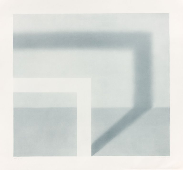 Auf diesem Bild ist das folgende Kunstwerk zu sehen: Gerhard Richter. „Schattenbild II“. 1968.