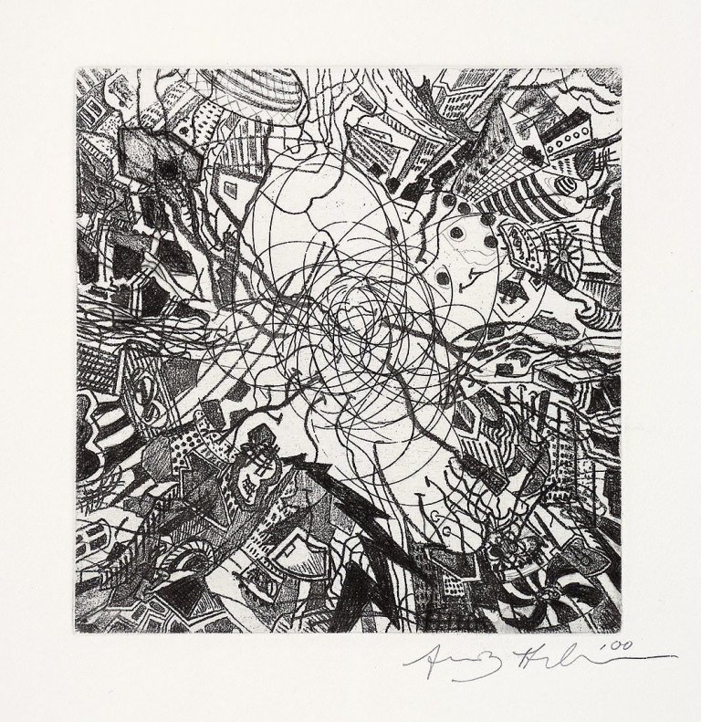 Auf diesem Bild ist das folgende Kunstwerk zu sehen: Franz Ackermann. „Grand opening (shop till you drop)“. 2000.