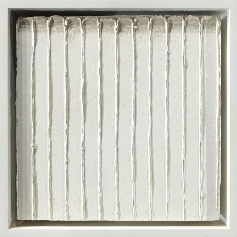 Auf diesem Bild ist das folgende Kunstwerk zu sehen: Rolf Rose. Ohne Titel. 1991.