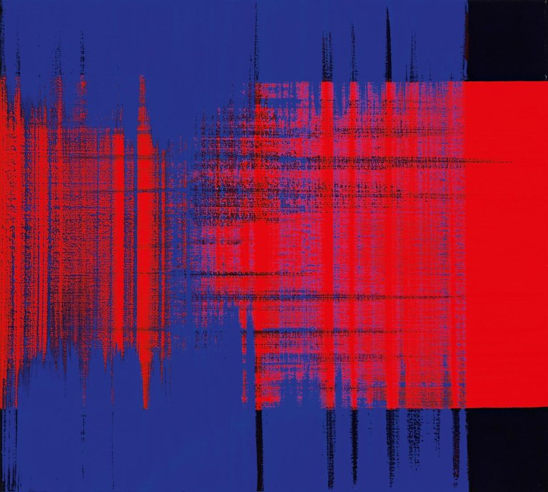 Auf diesem Bild ist das folgende Kunstwerk zu sehen: Angelik Riemer. Ohne Titel. 1999.