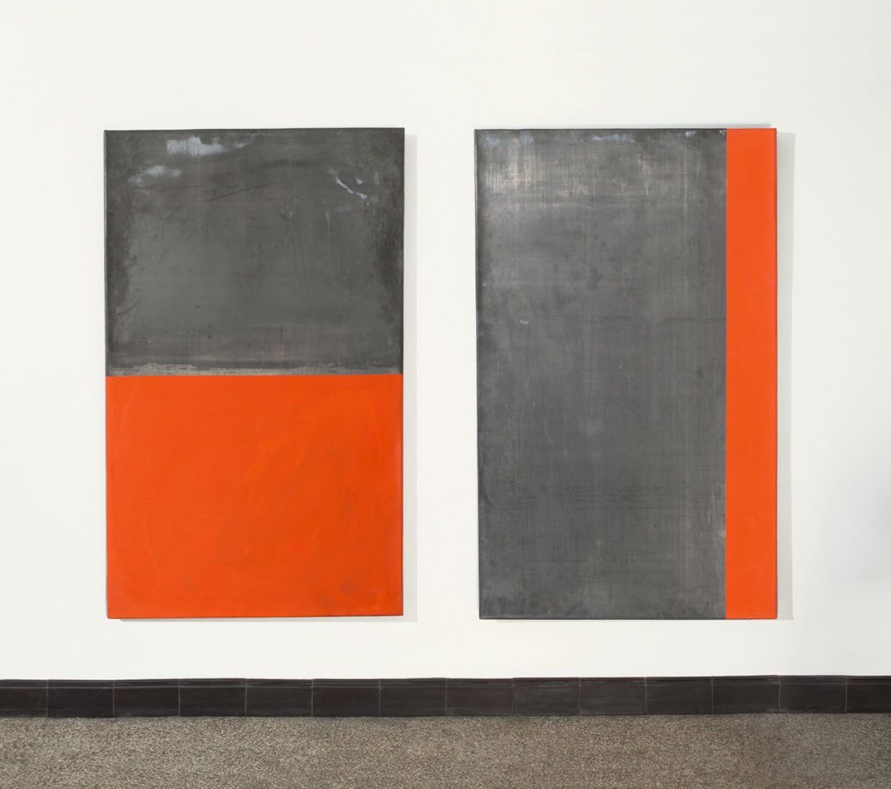 This picture shows the following artwork: Günther Förg. Ohne Titel (Diptychon). 1994.