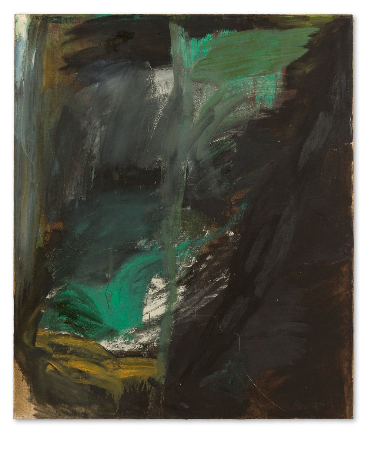 This picture shows the following artwork: Per Kirkeby. Untitled, from: Atlas Series. 1981.