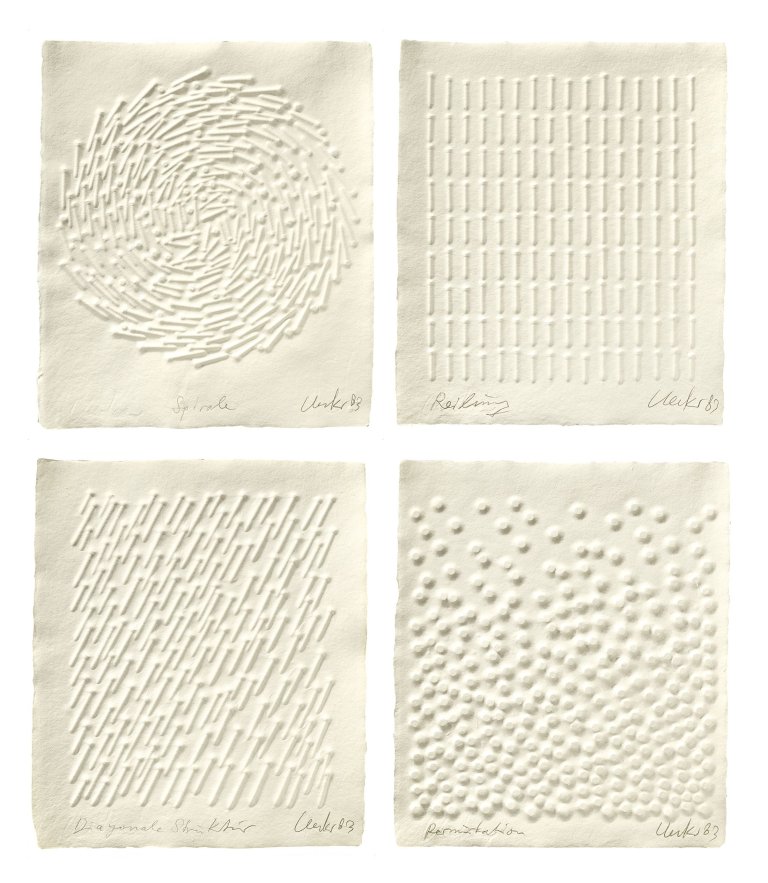 Auf diesem Bild ist das folgende Kunstwerk zu sehen: Günther Uecker. „Uecker“. 1983.