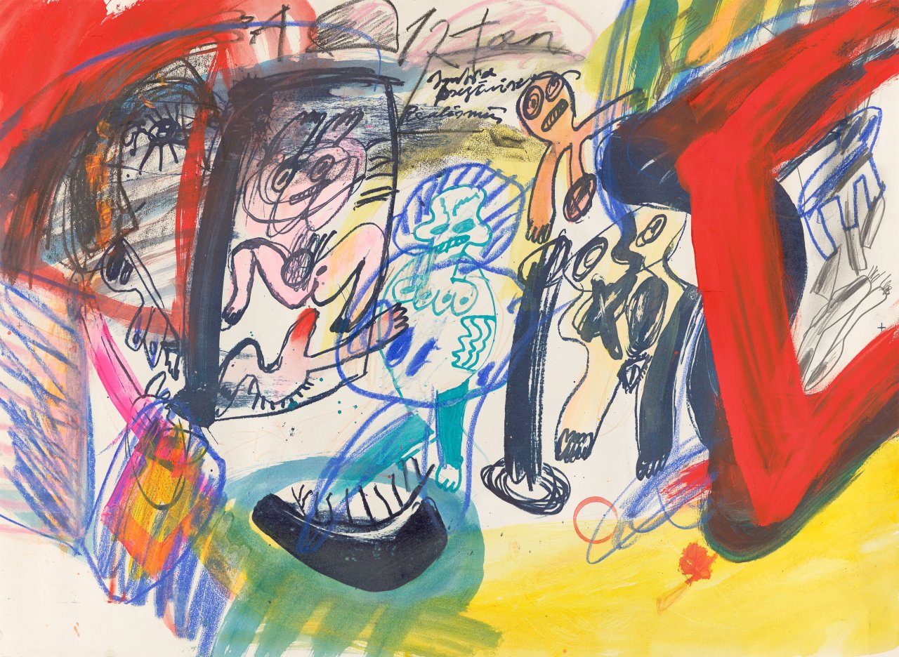 Auf diesem Bild ist das folgende Kunstwerk zu sehen: Walter Stöhrer. „(„MARA“)“. 1972.