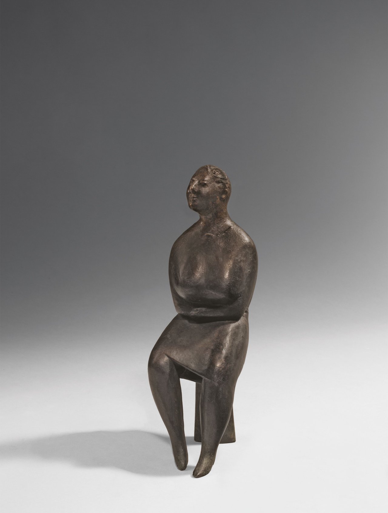 Auf diesem Bild ist das folgende Kunstwerk zu sehen: Gustav Seitz. „Die glückliche Amme“. 1955.