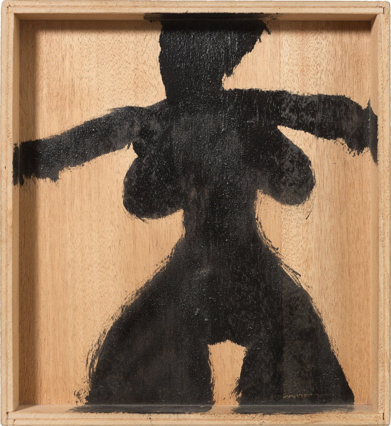 Auf diesem Bild ist das folgende Kunstwerk zu sehen: Al Hansen. „Nero Venus“. 1989.
