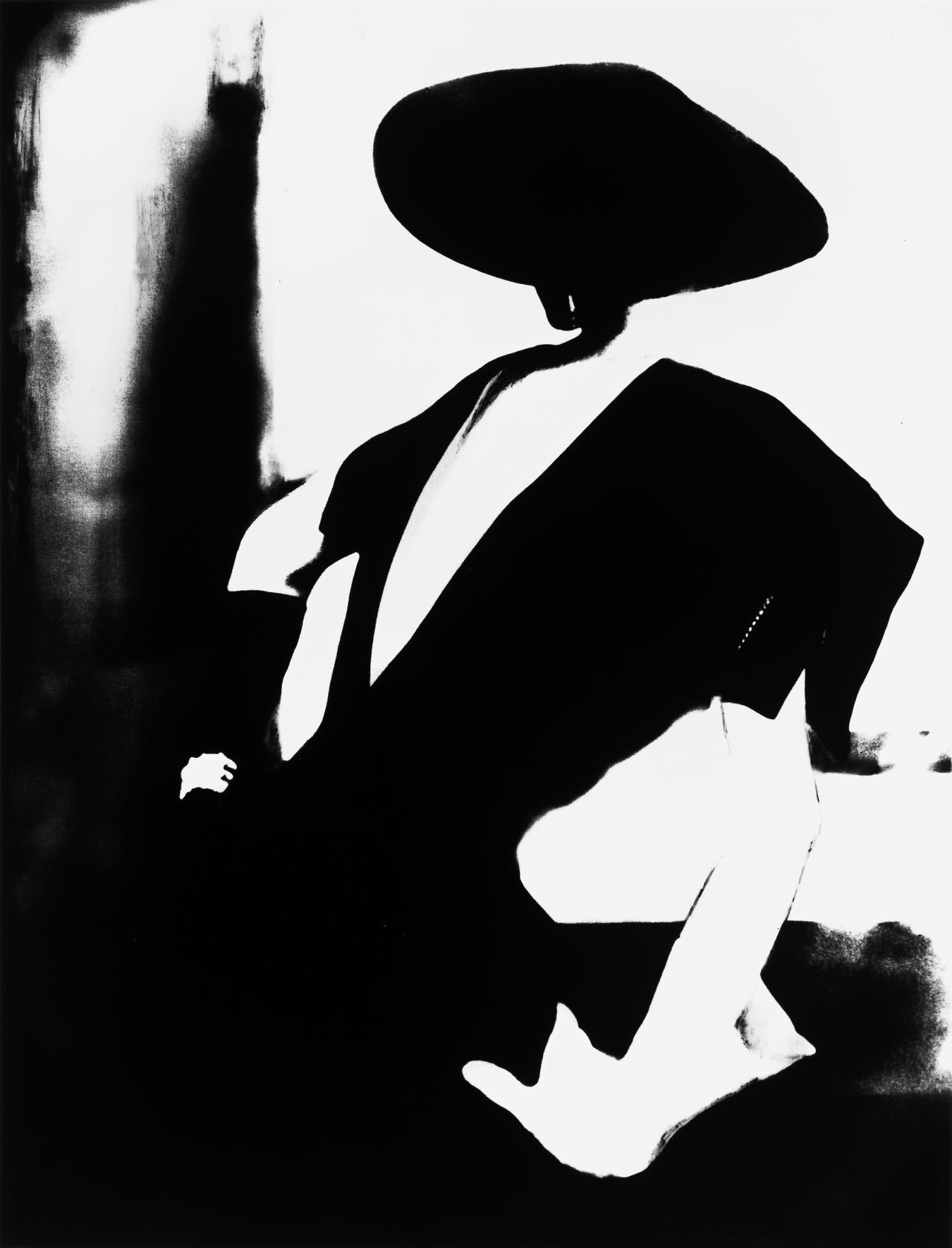 Auf diesem Bild ist das folgende Kunstwerk zu sehen: Lillian Bassman. Barbara Mullen, New York, Harper's Bazaar. 1950 (Neu interpretiert 1994).