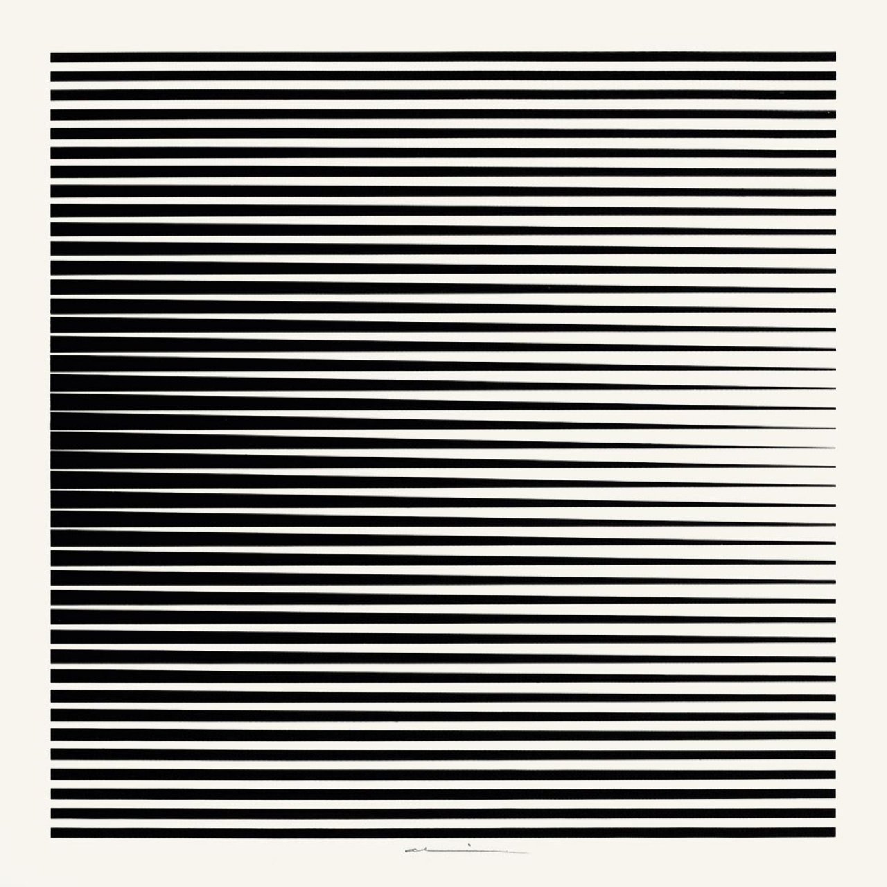 Auf diesem Bild ist das folgende Kunstwerk zu sehen: Getulio Alviani. Ohne Titel.