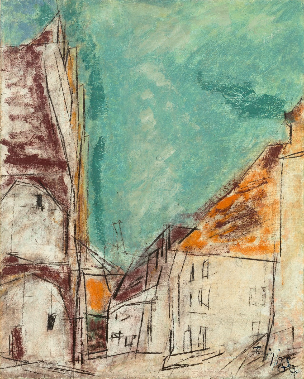 This picture shows the following artwork: Lyonel Feininger. 