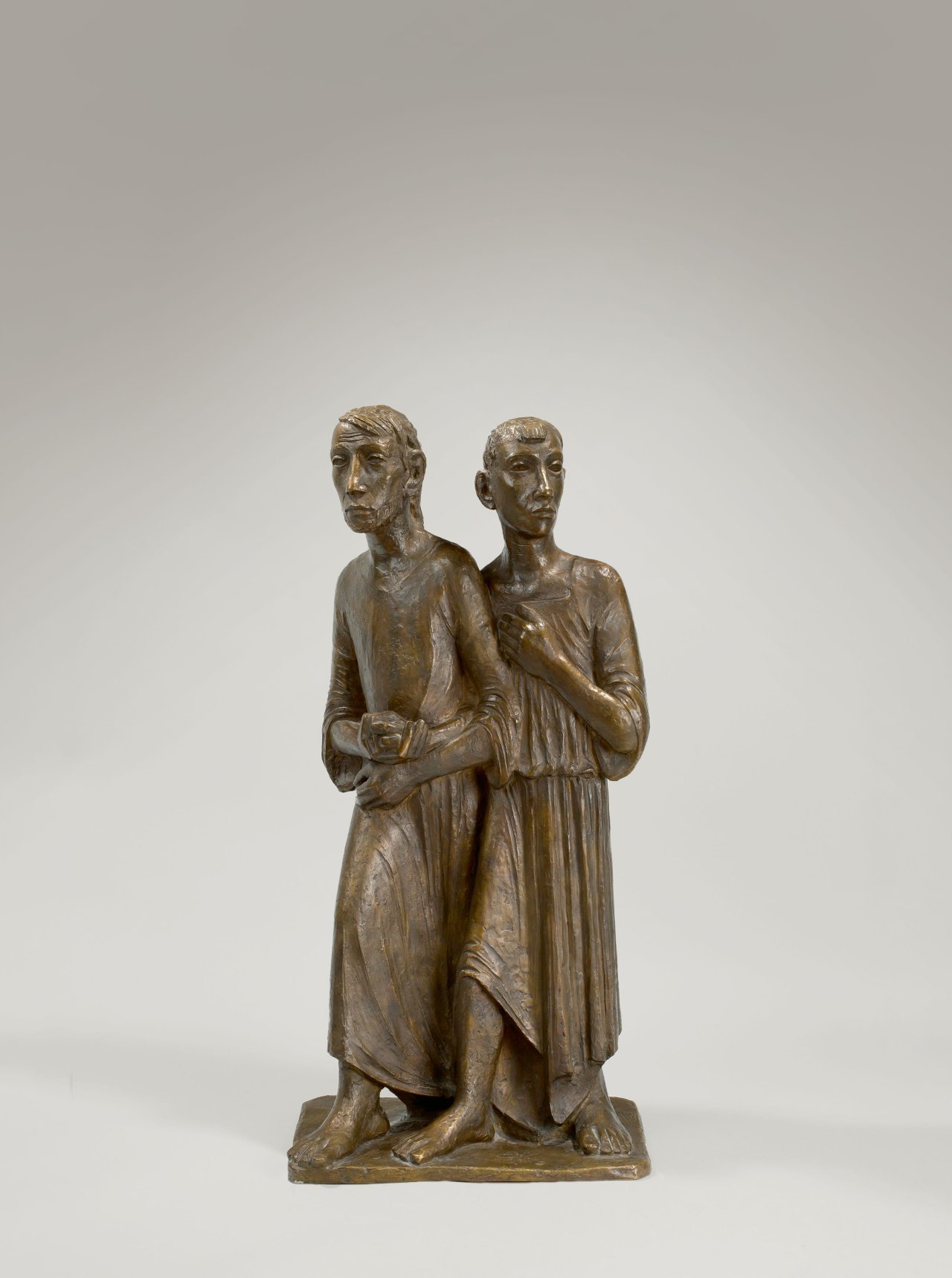 Catalog image of „Schreitende Jünger (Jesus und Johannes)“. 1931