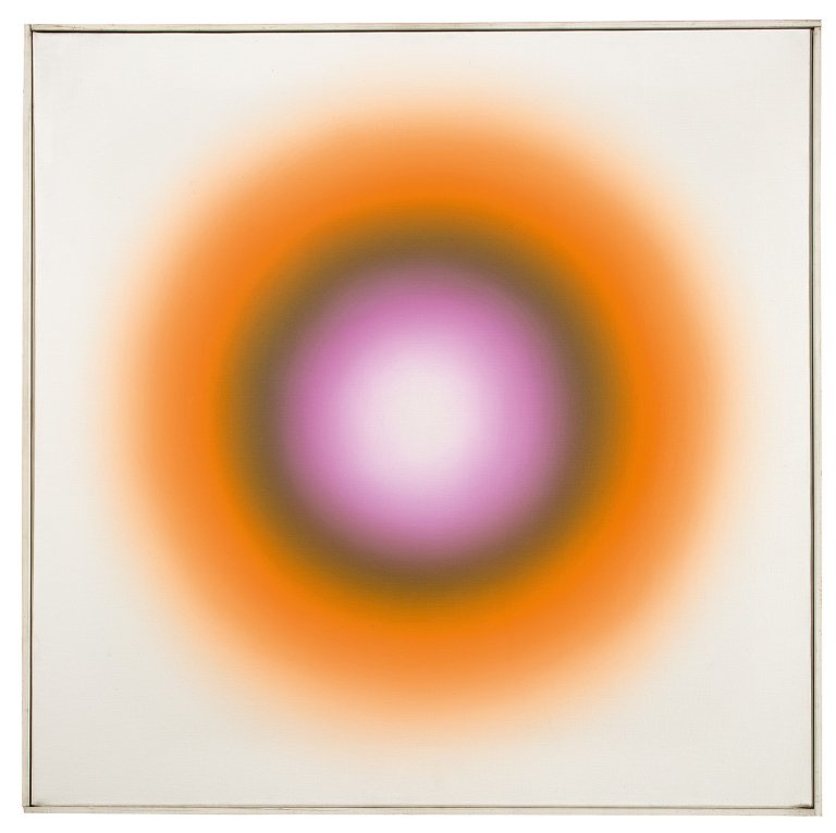 This picture shows the following artwork: Wojciech Fangor. „B 71“. 1965.