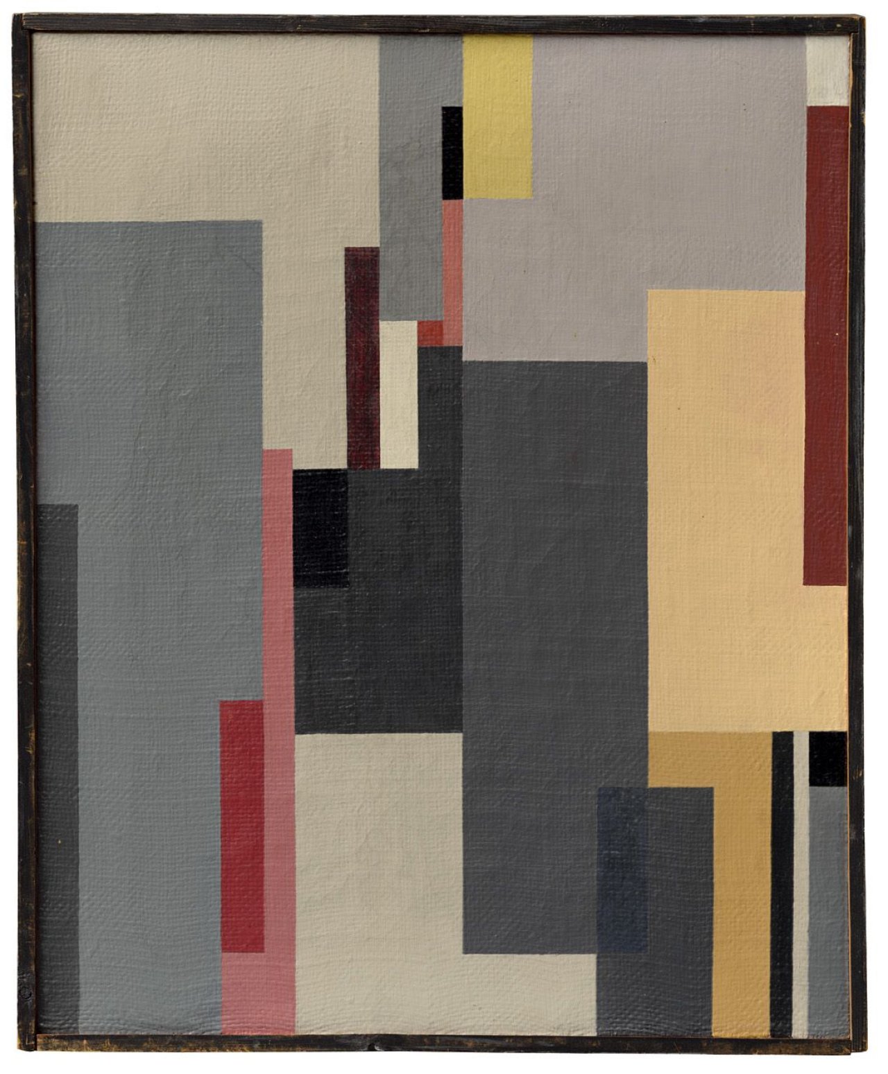 This picture shows the following artwork: Walter Dexel. „Komposition 1923 IV“. 1923.