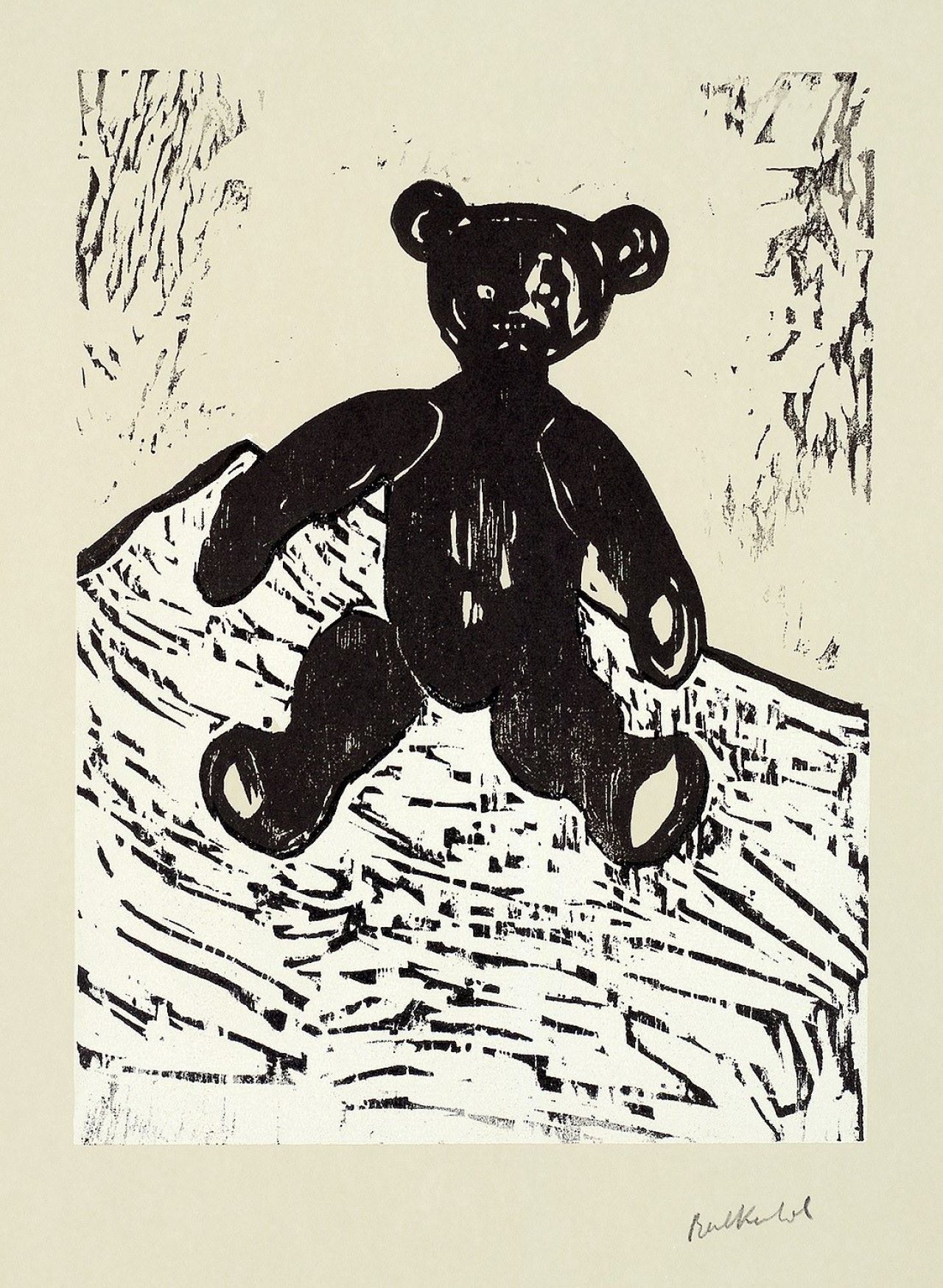 Auf diesem Bild ist das folgende Kunstwerk zu sehen: Stephan Balkenhol. Ohne Titel. 2004.