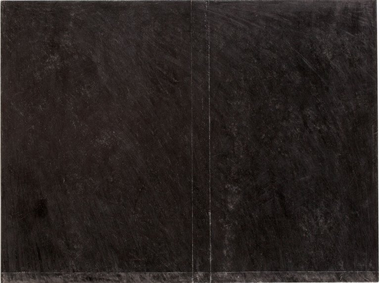 Auf diesem Bild ist das folgende Kunstwerk zu sehen: Brice Marden. Ohne Titel. 1965/66.
