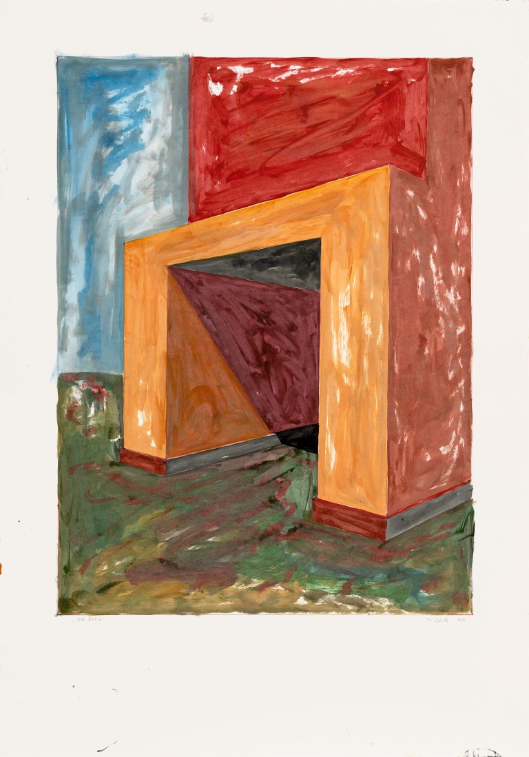 Auf diesem Bild ist das folgende Kunstwerk zu sehen: Thomas Schütte. „DIE BURG“ (Portal). 1984.