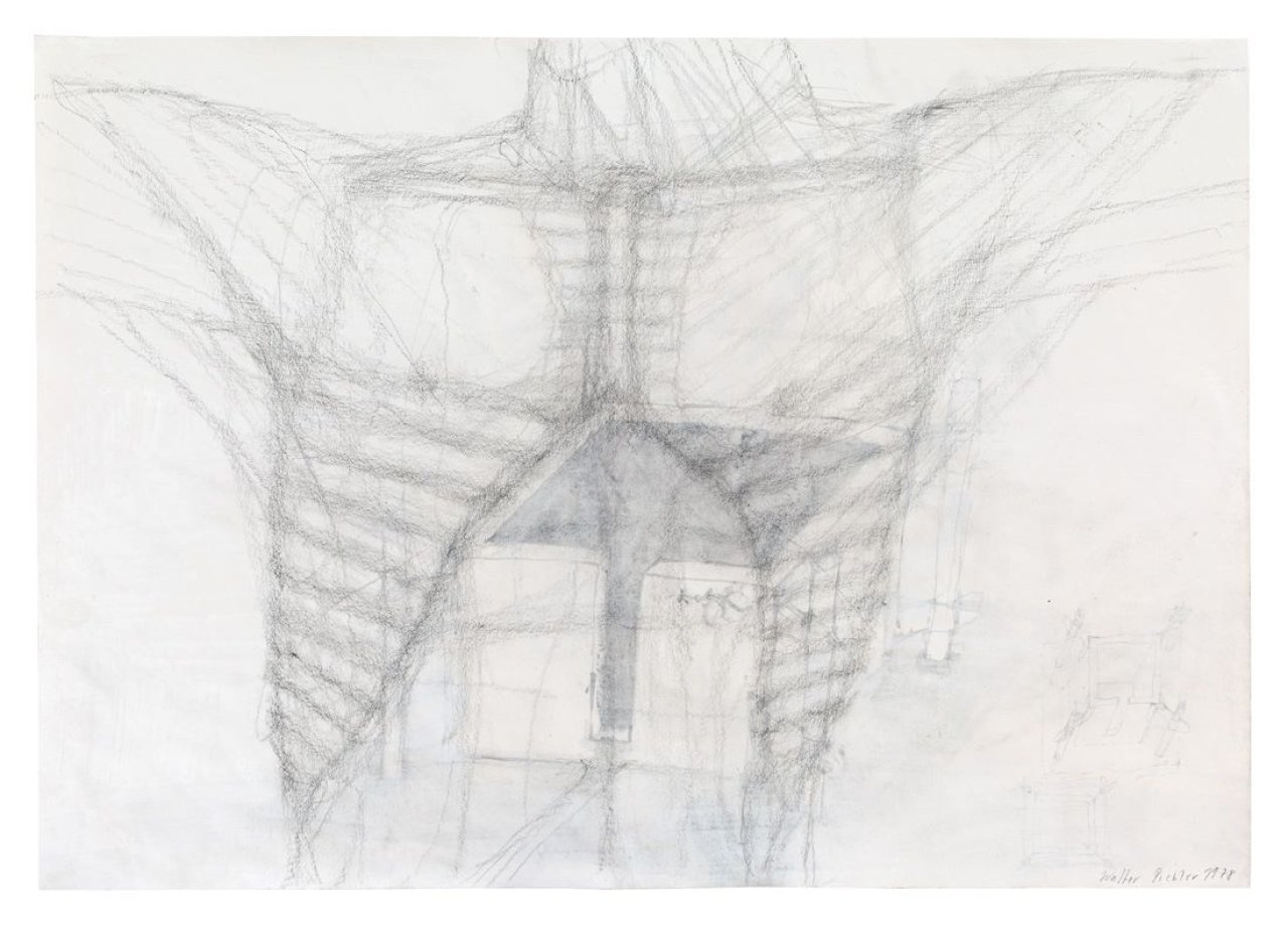 Auf diesem Bild ist das folgende Kunstwerk zu sehen: Walter Pichler. Brustkorb. 1978.