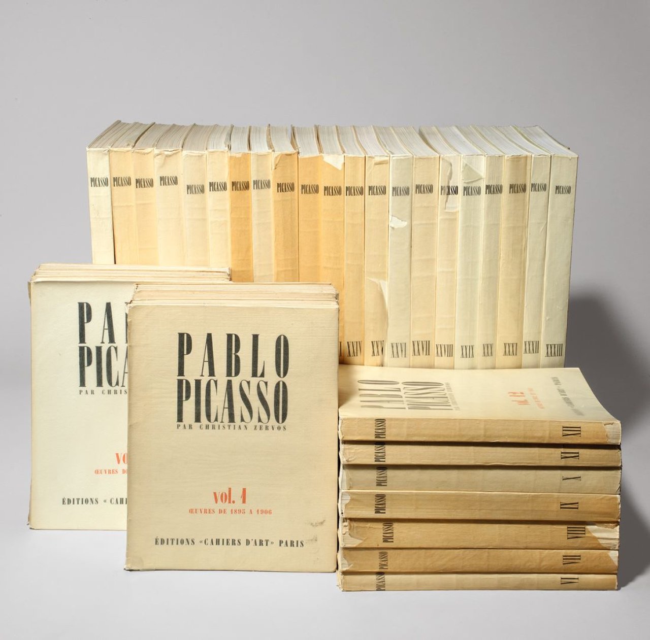 This picture shows the following artwork: Pablo Picasso. „Christian Zervos: Pablo Picasso. Œuvres“. 1932–1978.