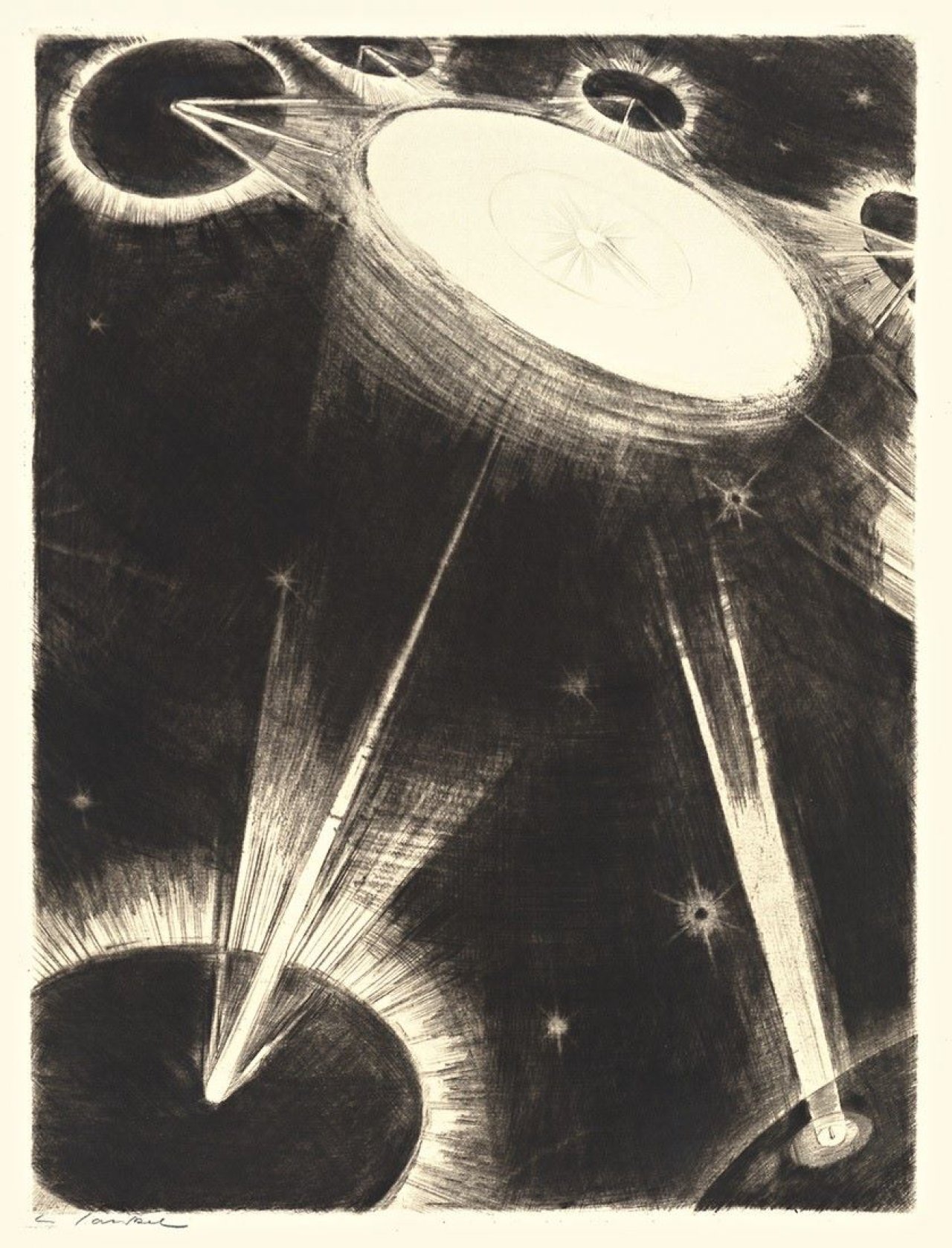 Auf diesem Bild ist das folgende Kunstwerk zu sehen: Willy Jaeckel. „Die Schöpfung“. 1920.