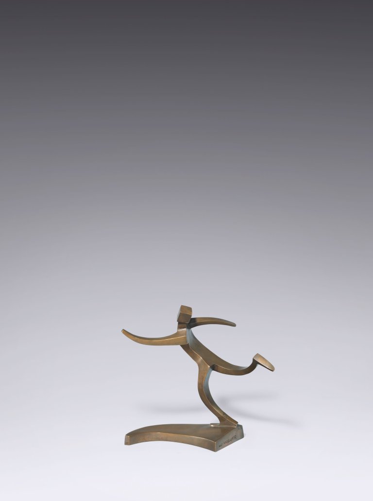Auf diesem Bild ist das folgende Kunstwerk zu sehen: William Wauer. „Der Schlittschuhläufer“. 1916.