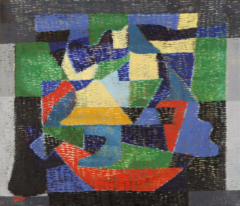 Auf diesem Bild ist das folgende Kunstwerk zu sehen: Herbert Behrens-Hangeler. Kleine Studie. 1922.