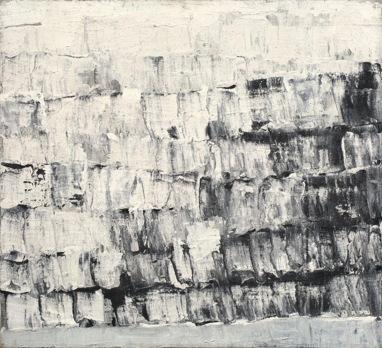 Auf diesem Bild ist das folgende Kunstwerk zu sehen: Raimund Girke. Ohne Titel. 1958.