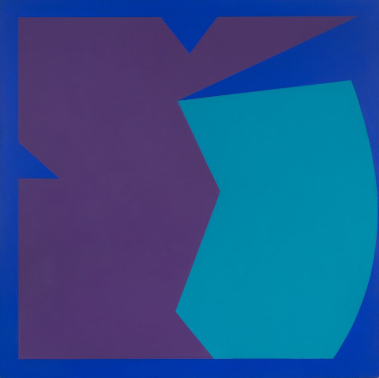 Auf diesem Bild ist das folgende Kunstwerk zu sehen: Georg Karl Pfahler. Espan Nr. 69/III. 1990-93.