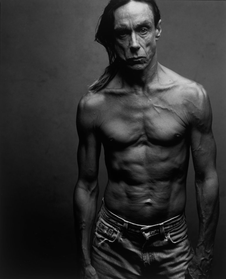 Auf diesem Bild ist das folgende Kunstwerk zu sehen: Annie Leibovitz. Iggy Pop, Miami, Florida. 2000.