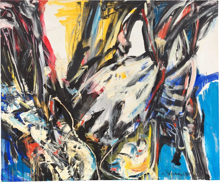 Auf diesem Bild ist das folgende Kunstwerk zu sehen: Helmut Sturm. Ohne Titel. 1984/85.