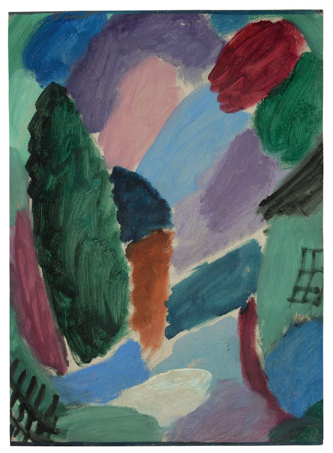 Auf diesem Bild ist das folgende Kunstwerk zu sehen: Alexej von Jawlensky. „Variation“. 1915/16.