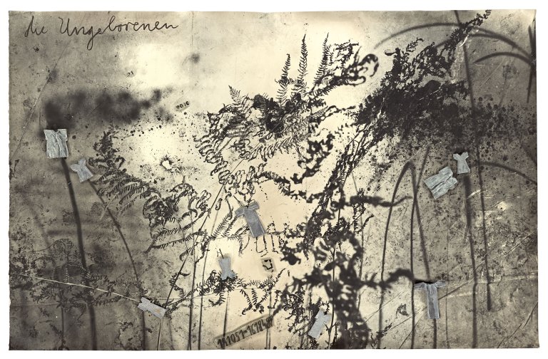 This picture shows the following artwork: Anselm Kiefer. ”Die Ungeborenen”. 2002.