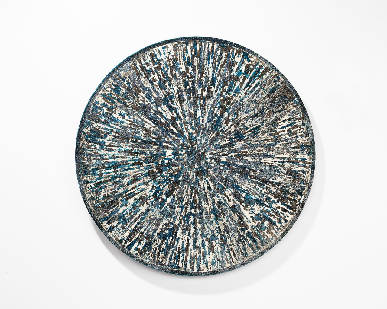 Auf diesem Bild ist das folgende Kunstwerk zu sehen: John M Armleder. Ohne Titel. 1995/2002.