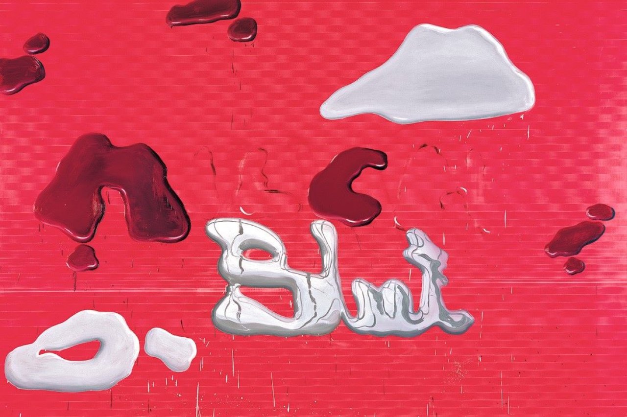 This picture shows the following artwork: Dirk Skreber. Ohne Titel (Milch Blut). 2002.