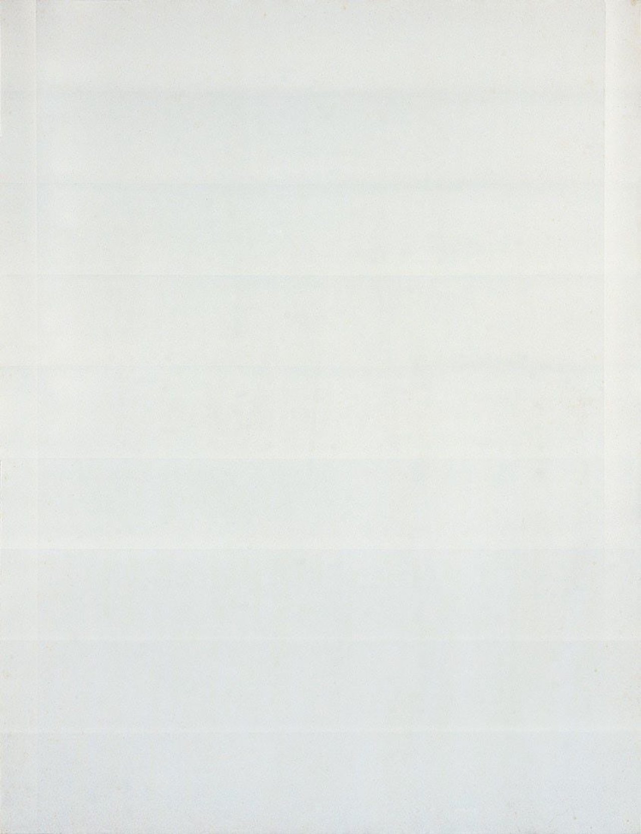 Auf diesem Bild ist das folgende Kunstwerk zu sehen: Raimund Girke. Weissmodulation. 1971.