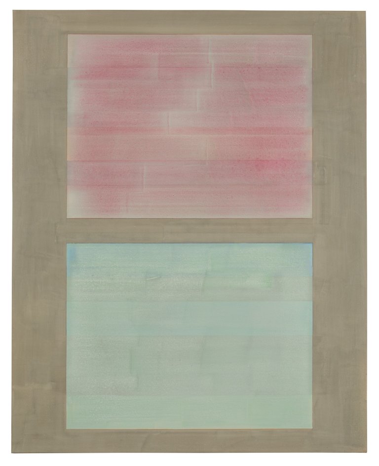 Auf diesem Bild ist das folgende Kunstwerk zu sehen: Ulrich Erben. Farben der Erinnerung. 1992.