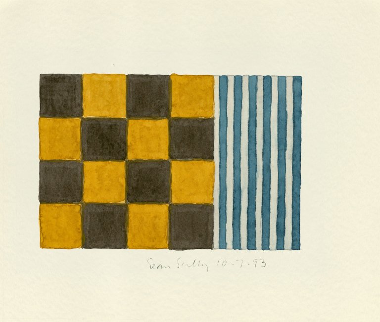 Auf diesem Bild ist das folgende Kunstwerk zu sehen: Sean Scully. Ohne Titel (10.7.93). 1993.