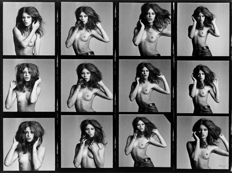 Auf diesem Bild ist das folgende Kunstwerk zu sehen: Werner Bokelberg. Uschi Obermaier. 1969.