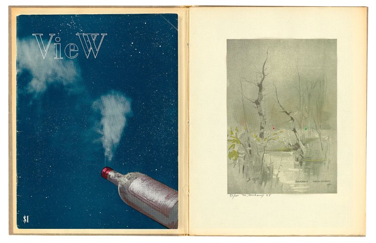 This picture shows the following artwork: Marcel Duchamp. „View“. 1945.