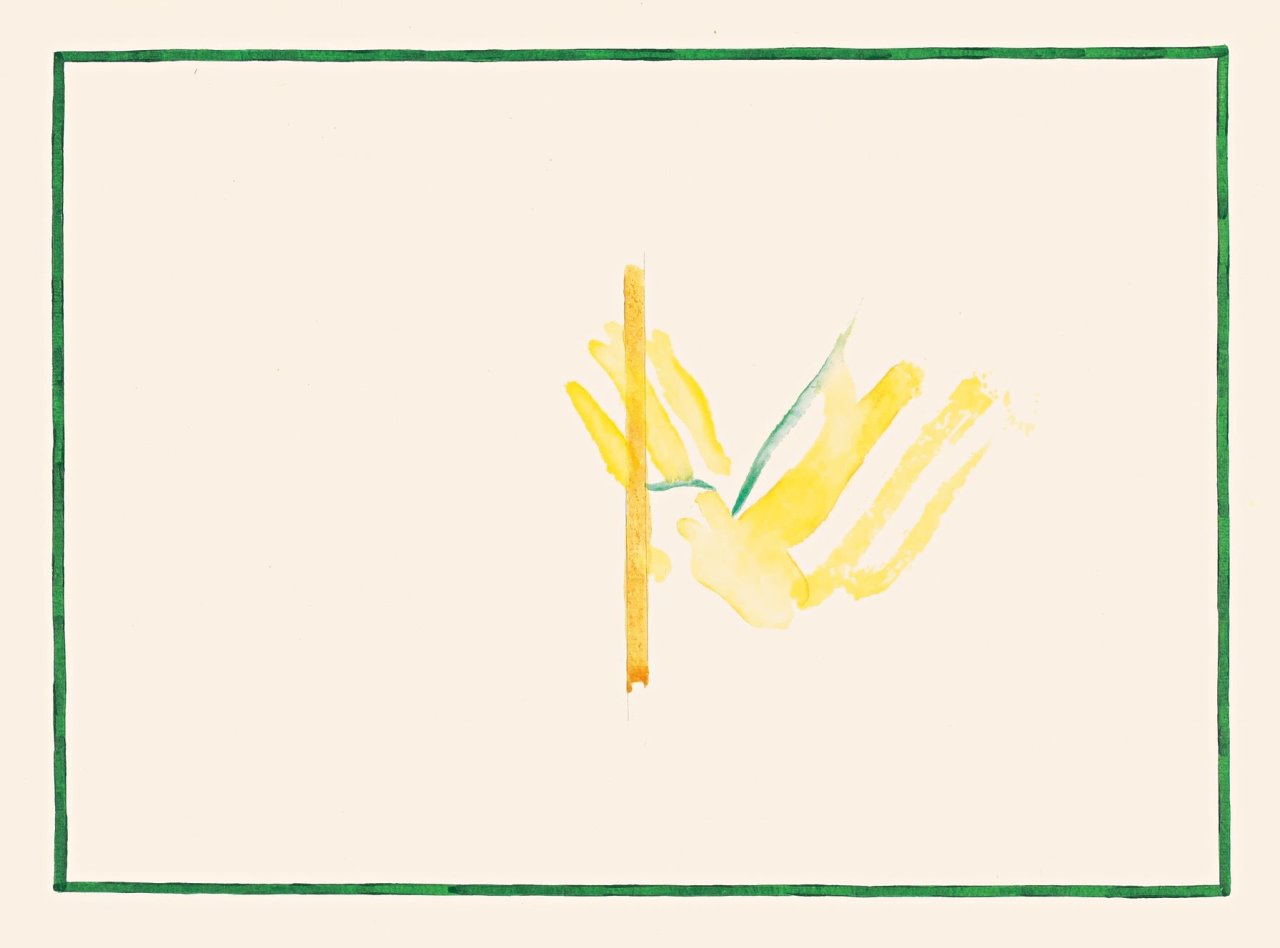 This picture shows the following artwork: Richard Tuttle. „Galisteo paintings“. 1993.