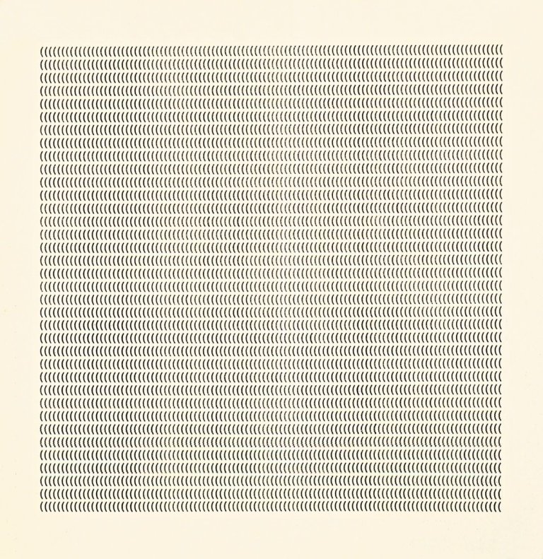 Auf diesem Bild ist das folgende Kunstwerk zu sehen: Peter Roehr. Ohne Titel (GR-6).