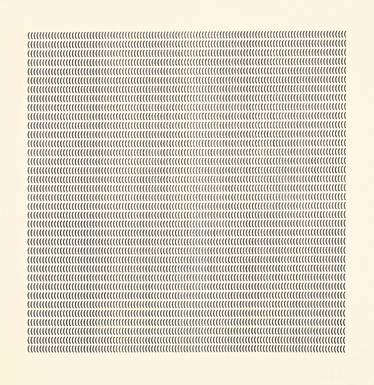 Auf diesem Bild ist das folgende Kunstwerk zu sehen: Peter Roehr. Ohne Titel (GR-6).