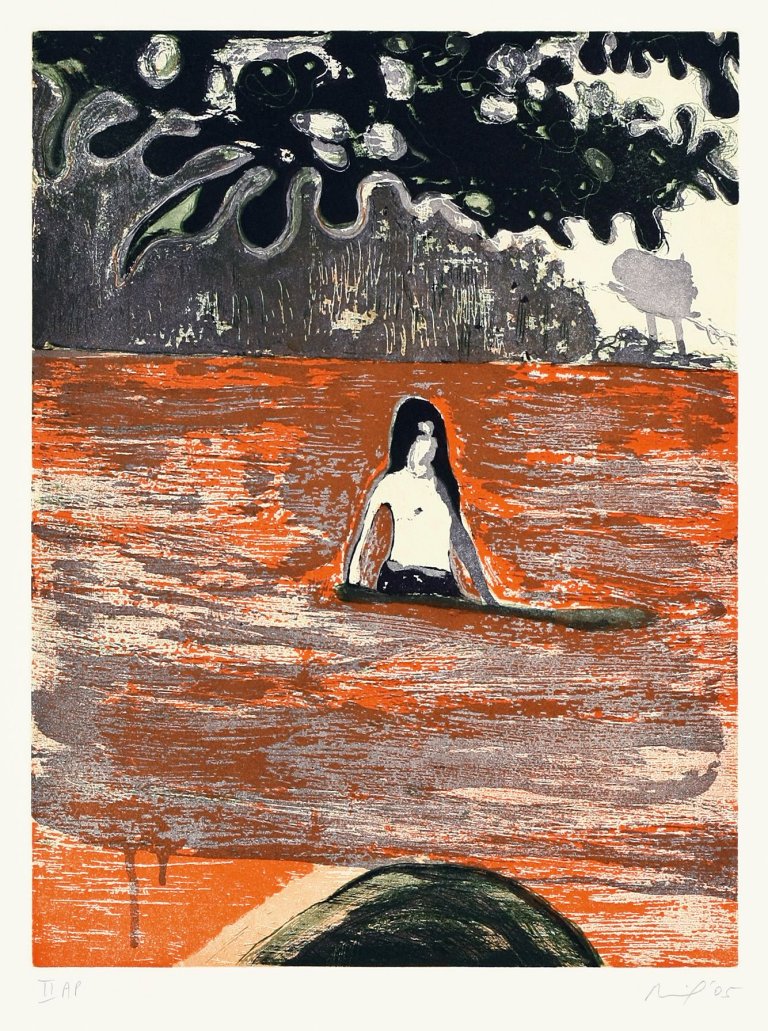 Auf diesem Bild ist das folgende Kunstwerk zu sehen: Peter Doig. „Paragon“. 2005.