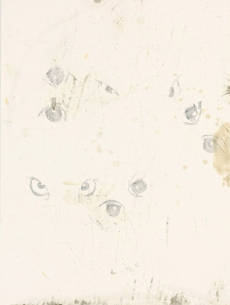 Auf diesem Bild ist das folgende Kunstwerk zu sehen: David Ostrowski. Und ihre Augen schauten Gott. 2009.