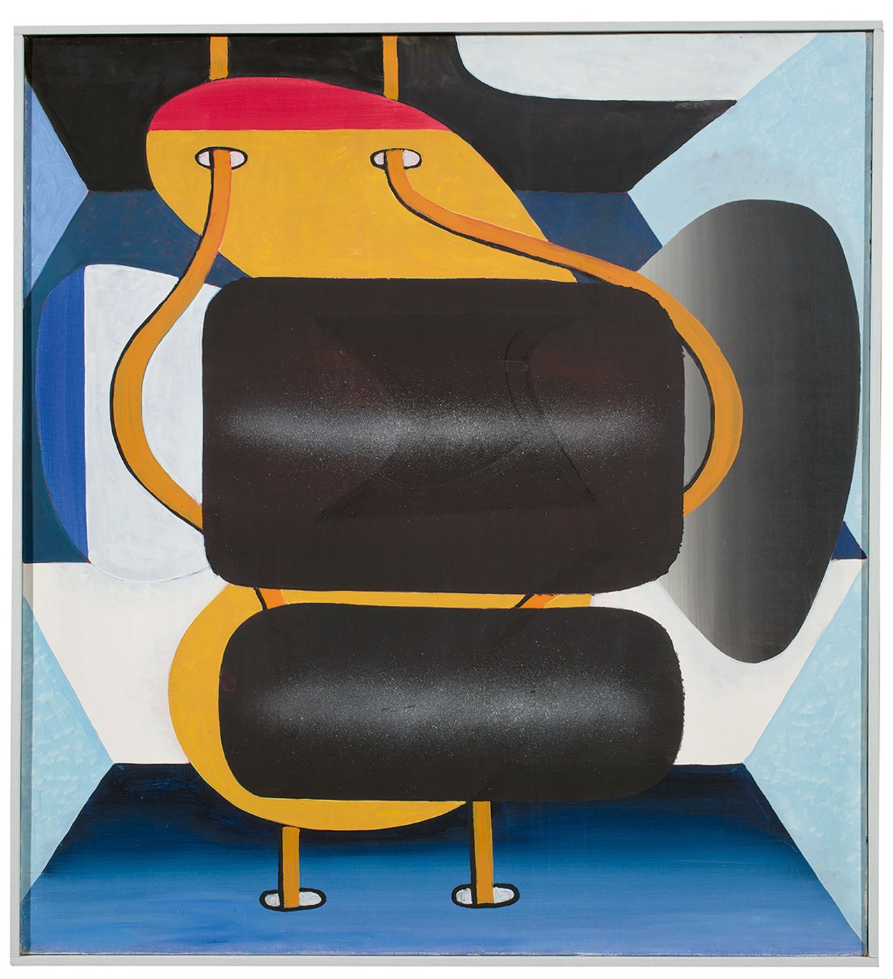 Auf diesem Bild ist das folgende Kunstwerk zu sehen: Ulrich Knispel. „Technik II“. 1968.