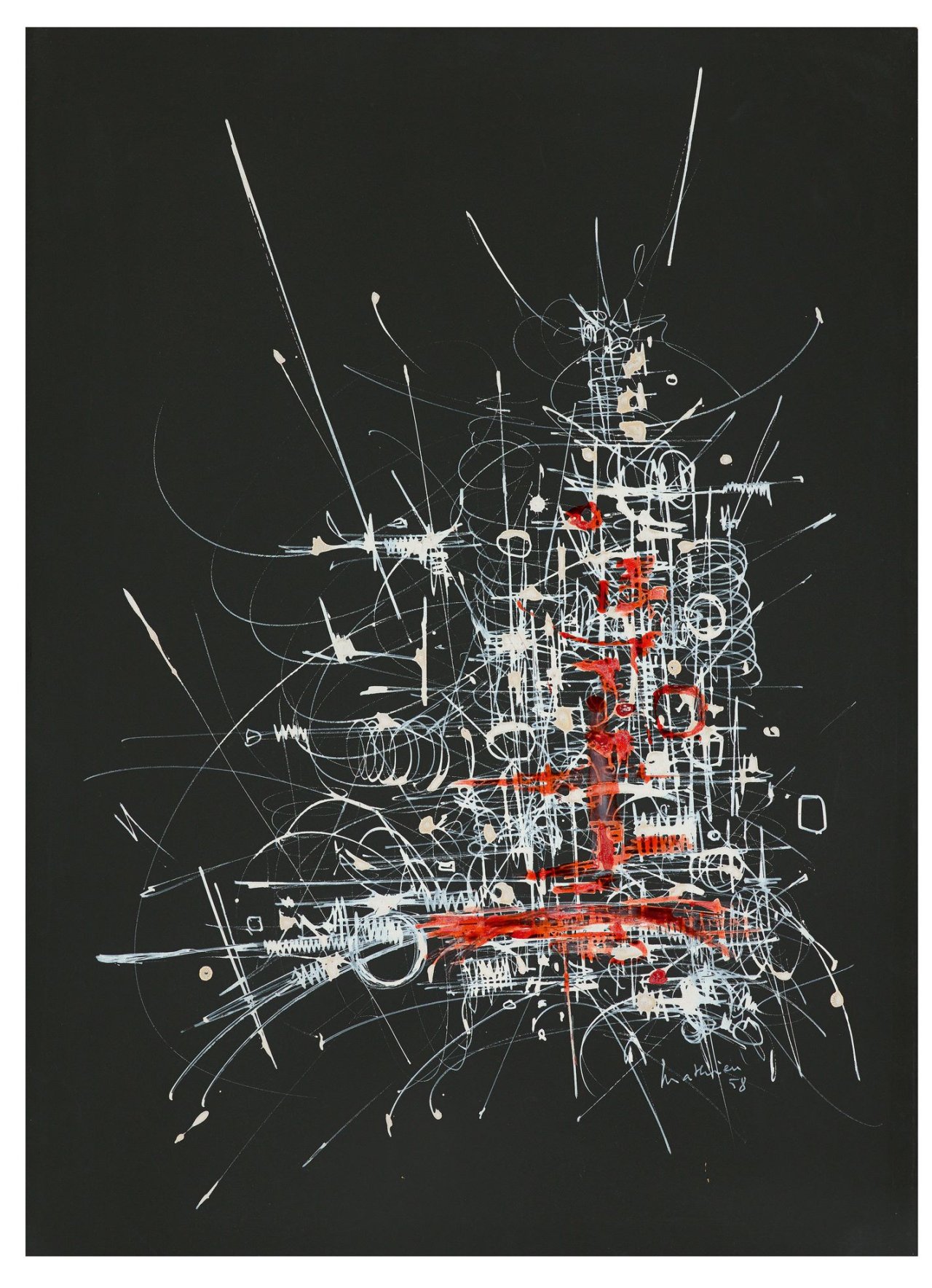 Catalog image of Ohne Titel. 1958