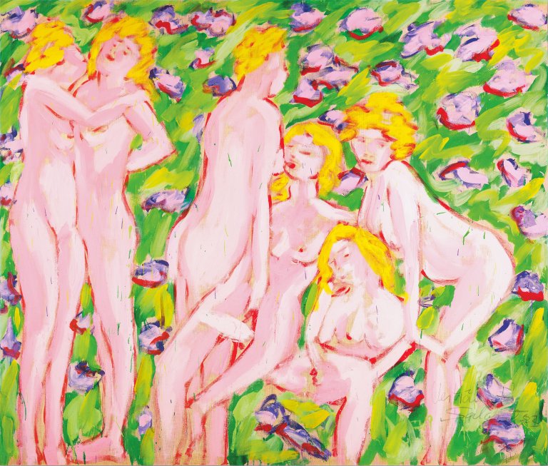 Auf diesem Bild ist das folgende Kunstwerk zu sehen:  Salomé. „Verträumt“. 1983.