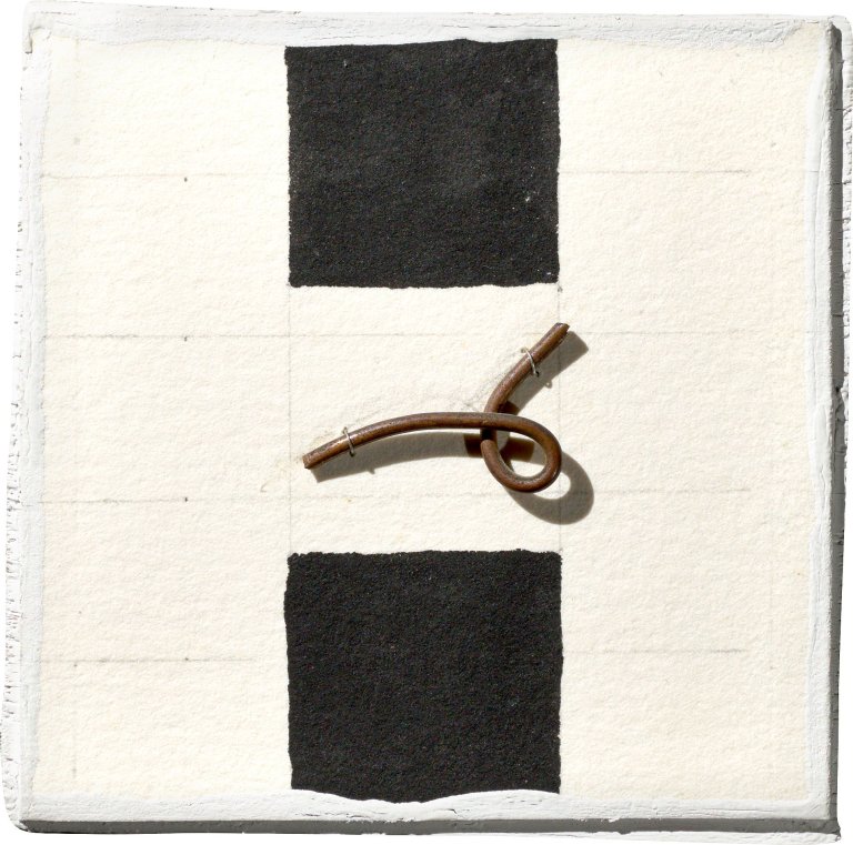 Auf diesem Bild ist das folgende Kunstwerk zu sehen: Richard Tuttle. Santa Fe II. 1993/94.