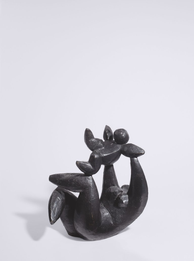Auf diesem Bild ist das folgende Kunstwerk zu sehen: Baltasar Lobo. „Mère et enfant“. 1953.